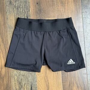 Adidas AEROREADY Black Compression Shorts Women’s Size M Stretch Training Gym